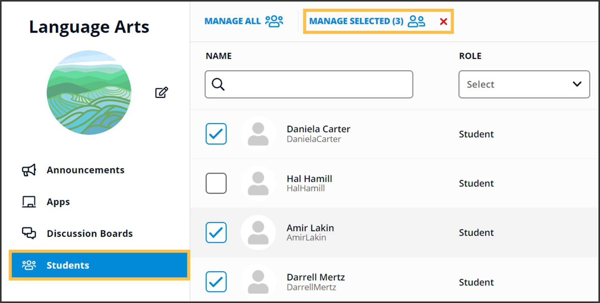 How do I change my Class Central password?