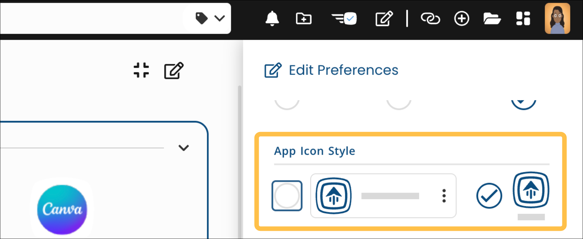 Dynamic Theme Edit Preferences: Change your LaunchPad app icon style
