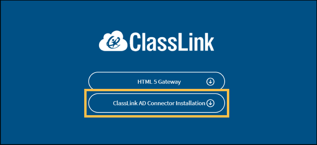 AD Integration—Part 2: Download and Run ClassLink Installer