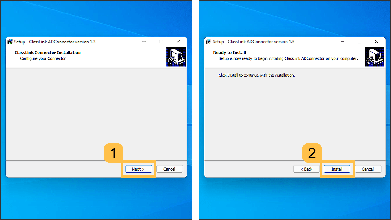 AD Integration—Part 2: Download and Run ClassLink Installer