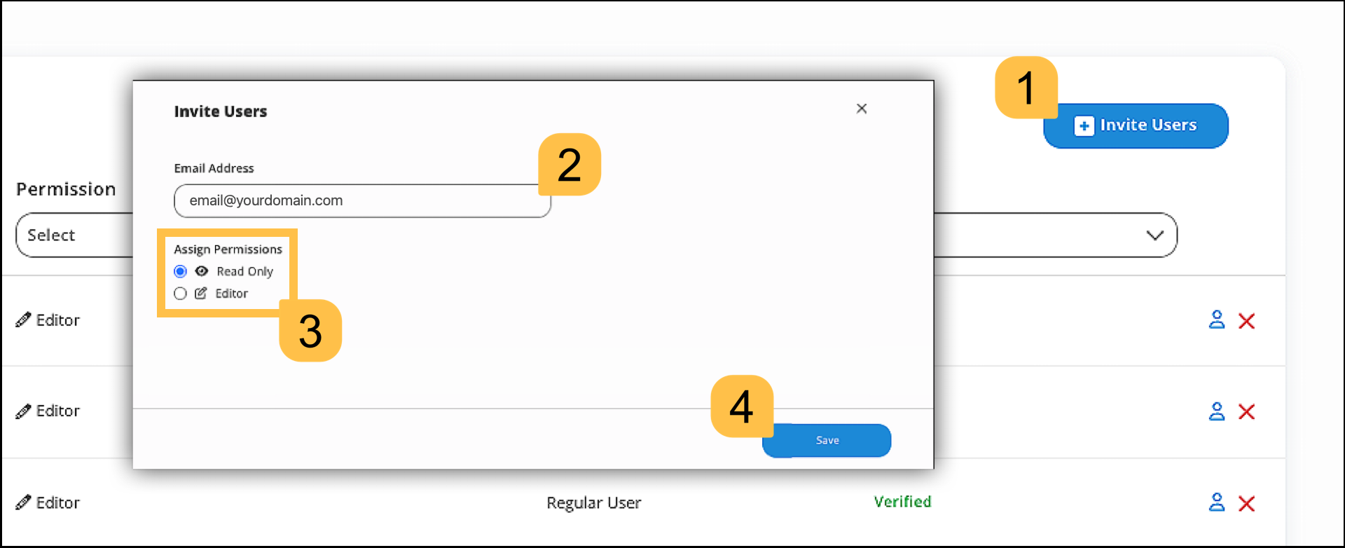 Manage Account Details and Data in Settings