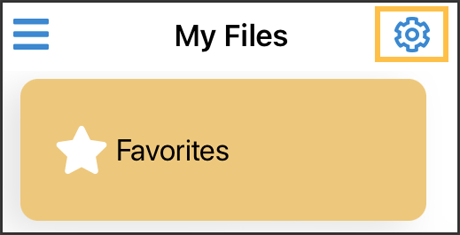 Mobile: My Files