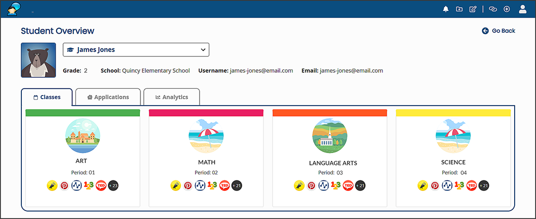 Parent Portal: Student Overview